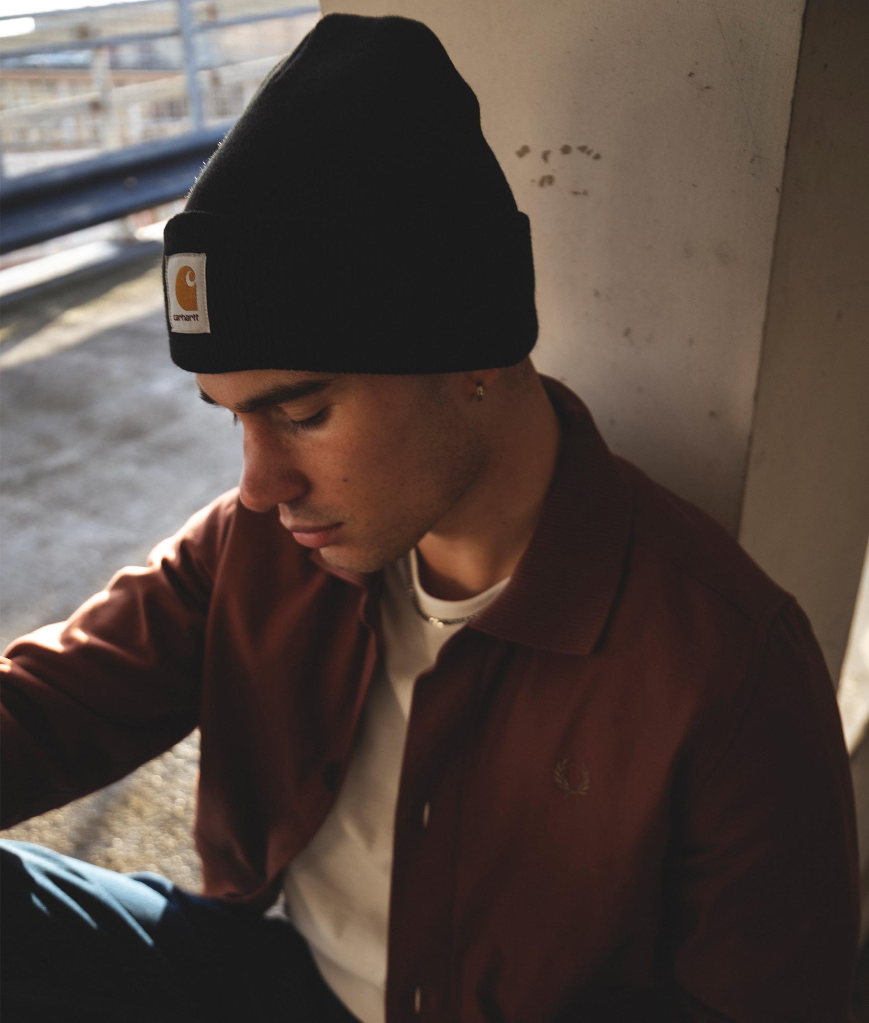 Short-Watch-Hat-Black-Carhartt-WIP-EQVVS-Campaign-Image