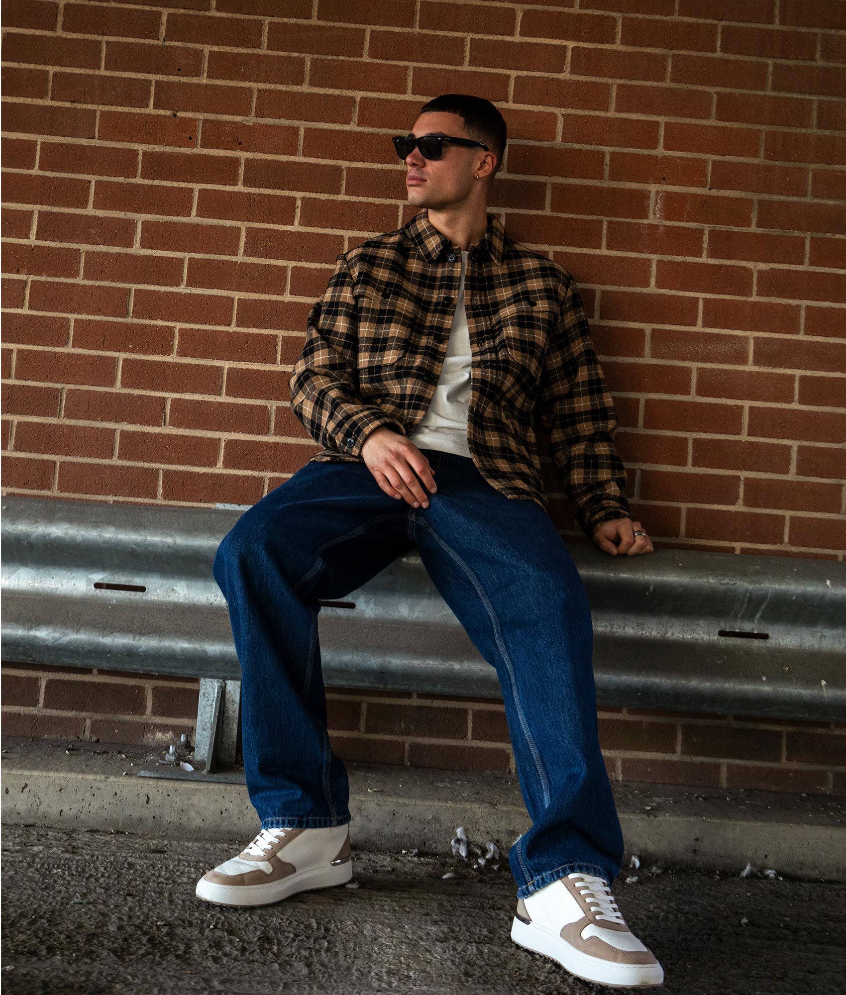 Relaxed-Fit-Single-Knee-Pants-0106 -Blue-Carhartt-WIP-EQVVS-Campaign-Image