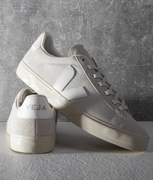 Campo-Suede-Trainers-Natural/White-VEJA-EQVVS