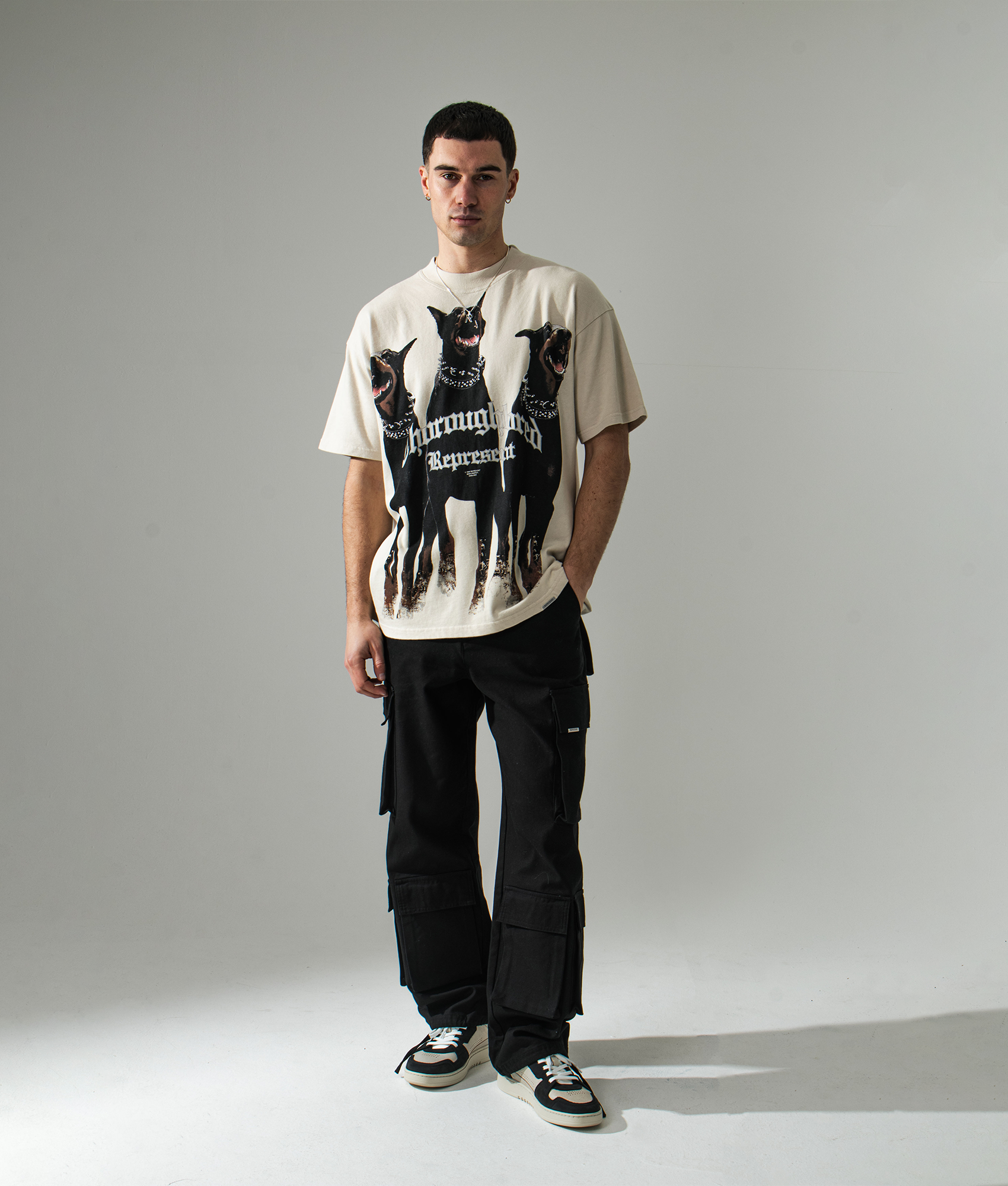 Oversized-Thoroughbred-T-Shirt-02-Vintage-White-REPRESENT-EQVVS-Campaign-Images