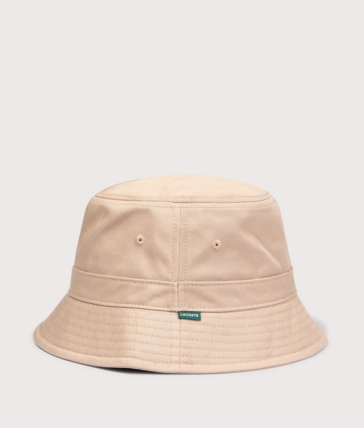 Piqué Bucket Hat in Viennese by Lacoste. Back shot.