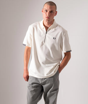 Quarter-Zip-Polo-Shirt-Ecru-Fred-Perry-EQVVS