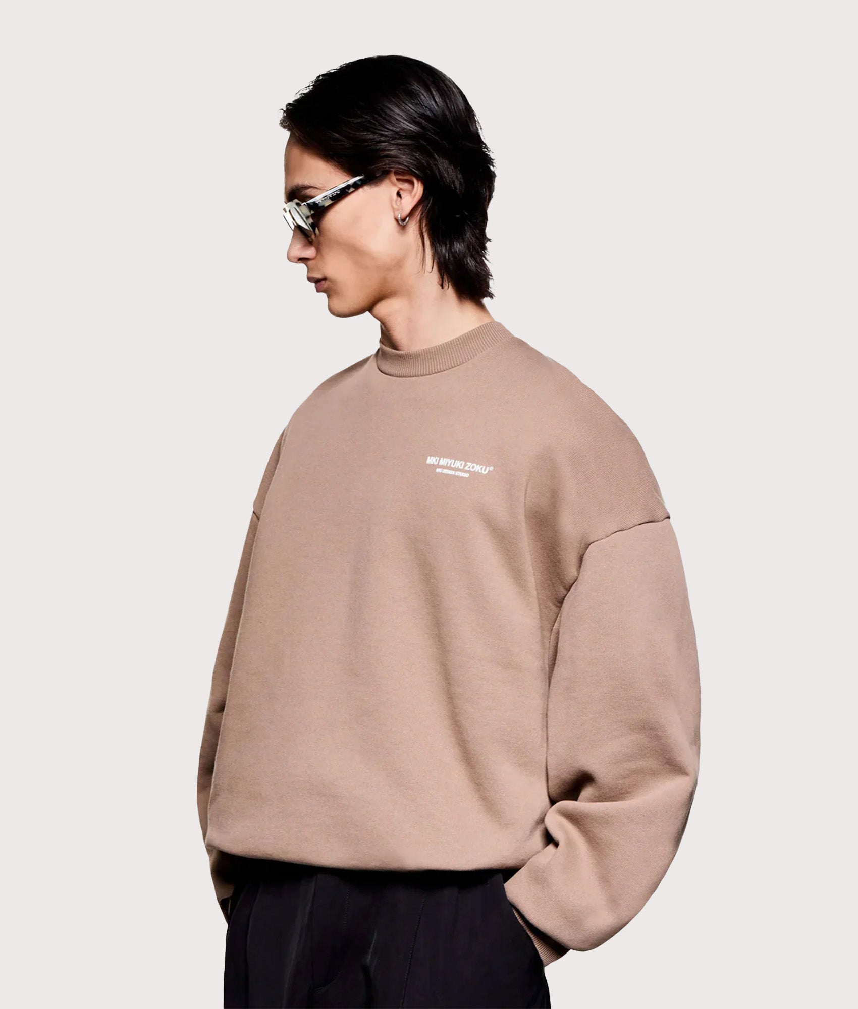 Design Studio Crewneck Sweatshirt Mushroom | MKI MIYUKI ZOKU | EQVVS