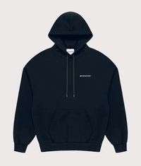 Oversized Uniform Hoodie: Navy 