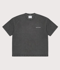 Oversized Uniform T-Shirt: Pigment Black 