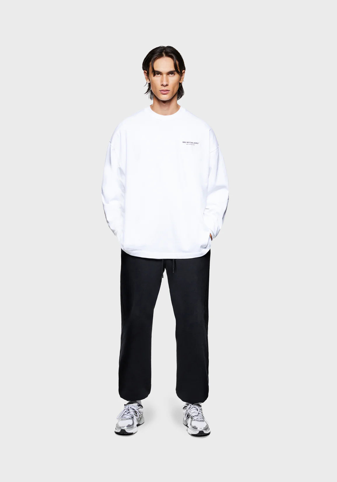 Oversized Long Sleeve Design Studio T-Shirt