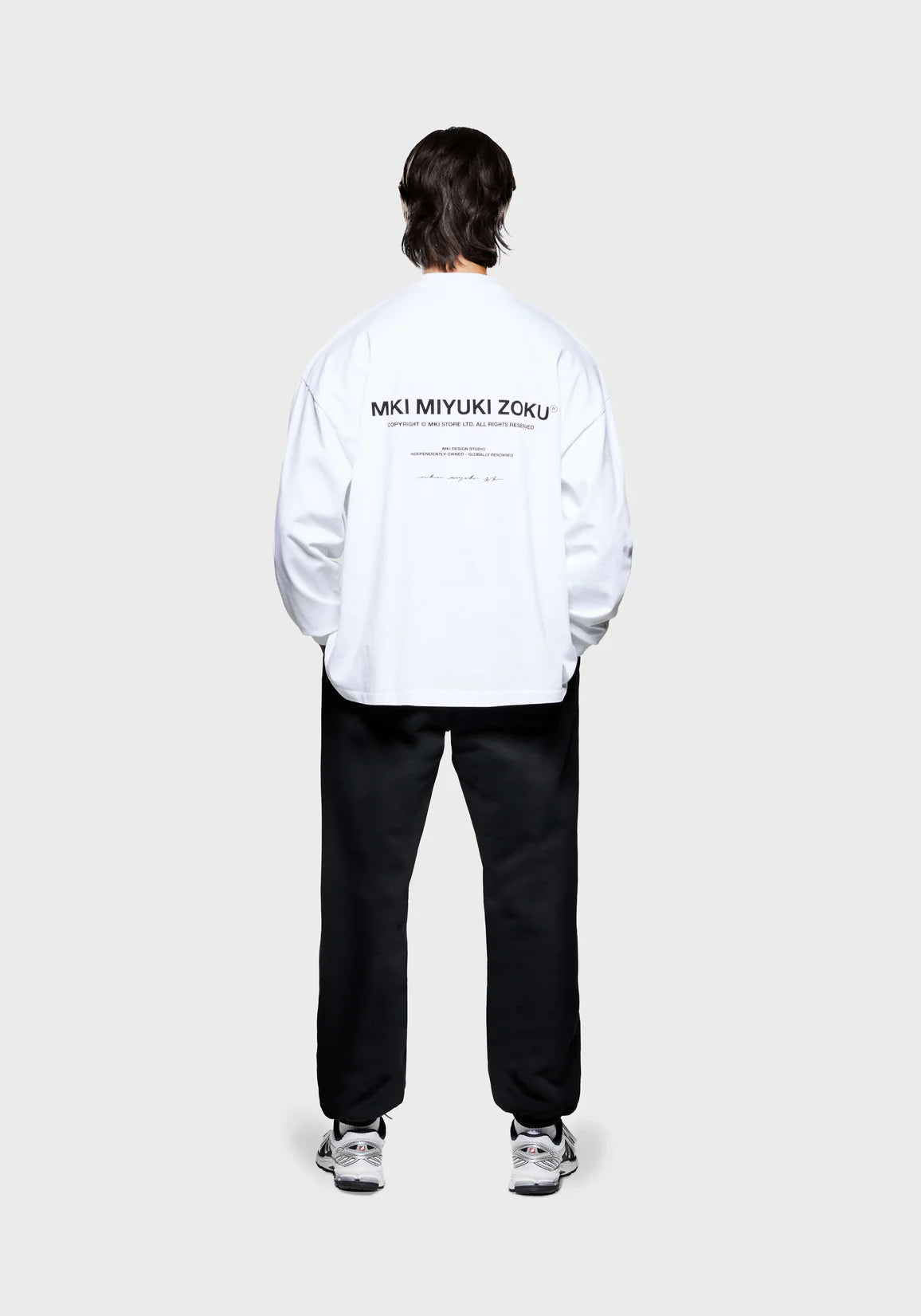 Oversized Long Sleeve Design Studio T-Shirt