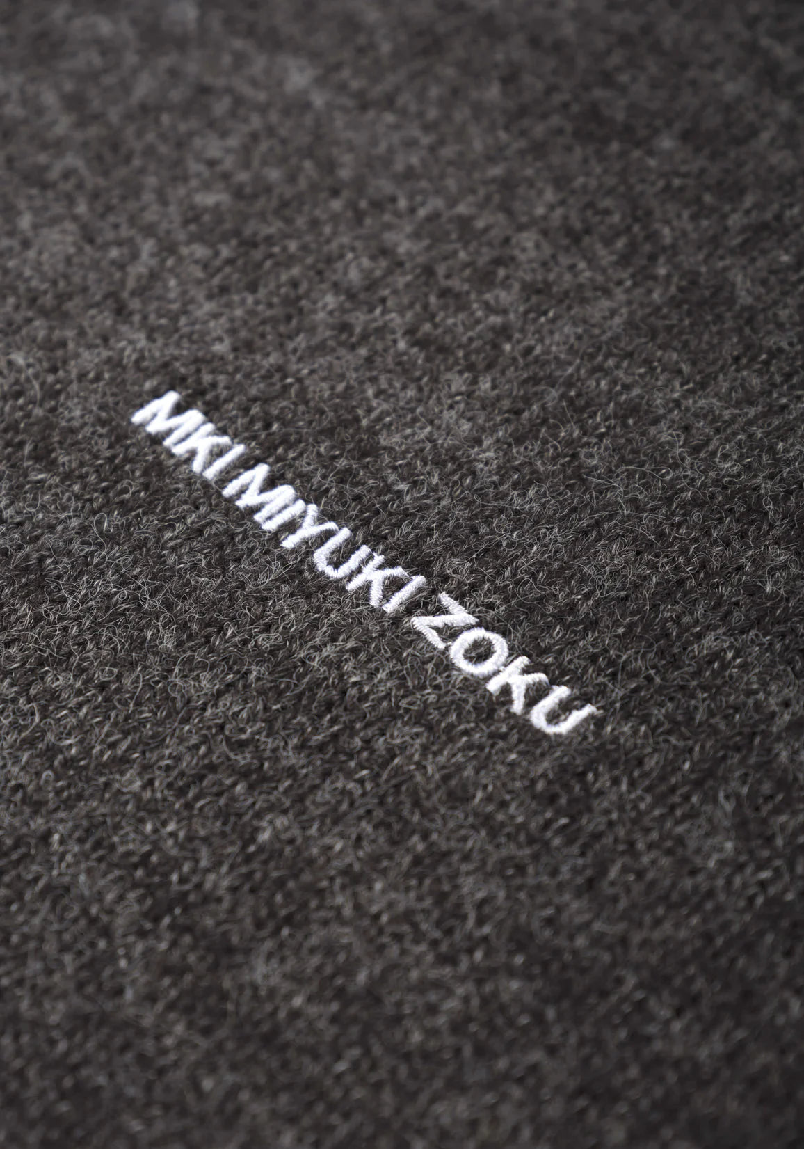 Oversized Fit Mohair Blend Knit Hoodie