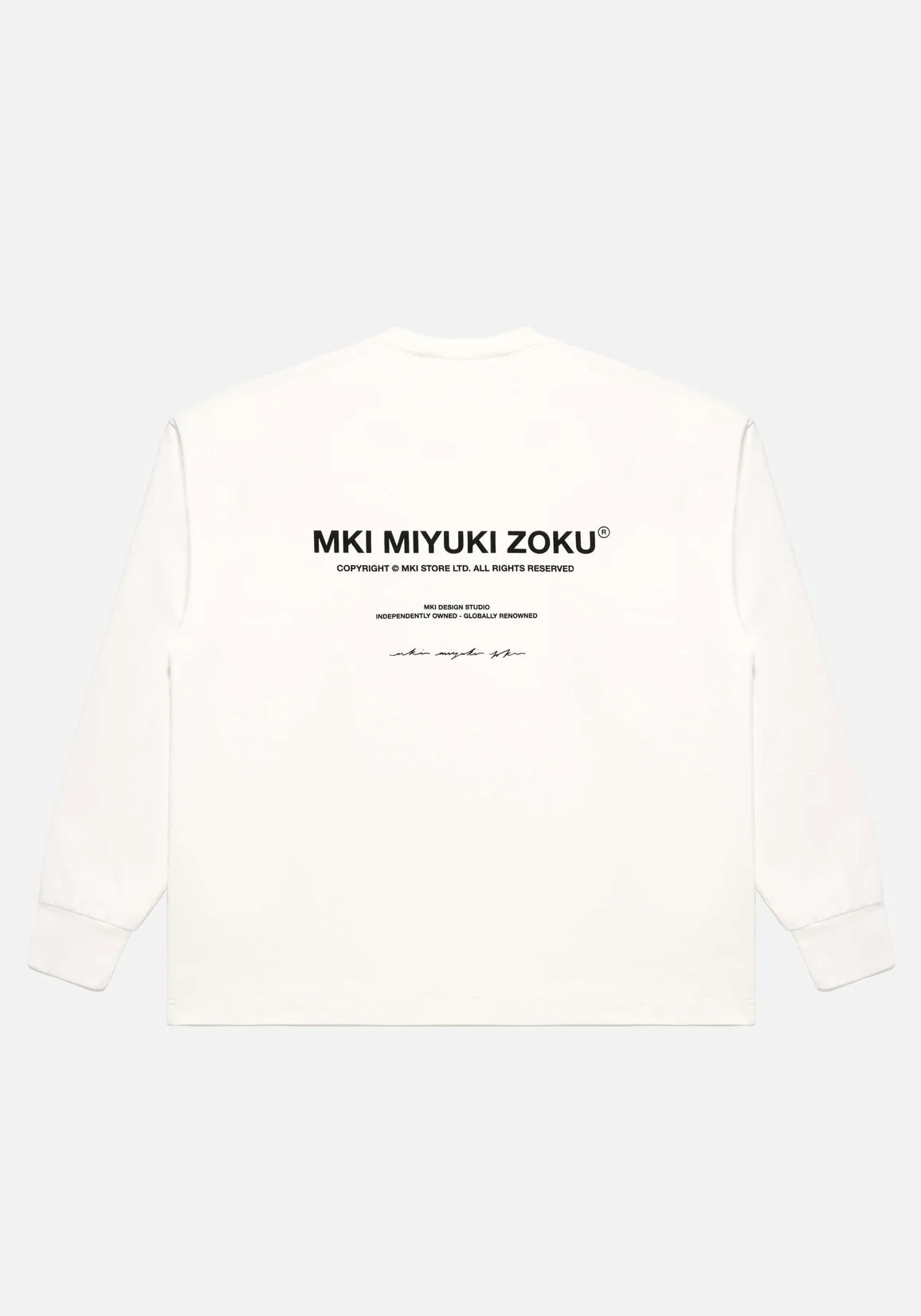 Oversized Long Sleeve Design Studio T-Shirt