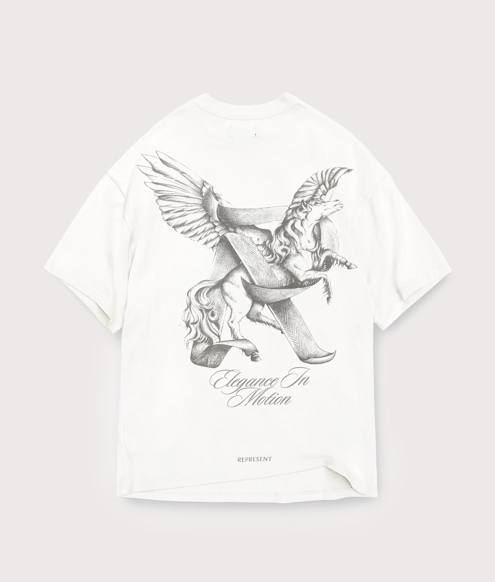 Oversized Fit Elegance In Motion T-Shirt