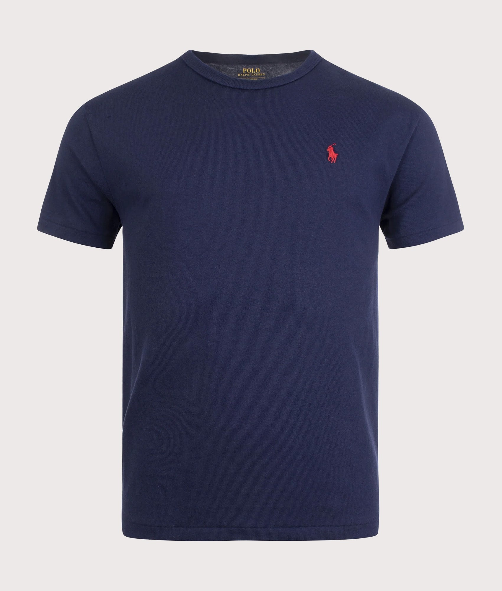 Classic Relaxed Fit Jersey T-Shirt in 003 Newport Navy, Polo Ralph Lauren, EQVVS, Front shot