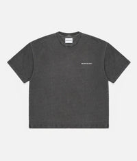 Oversized Uniform T-Shirt: Pigment Black 