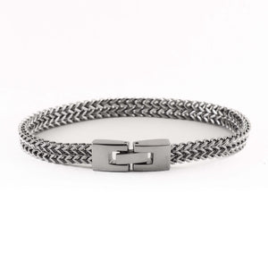 21cm Stainless Steel Keel Link Bracelet