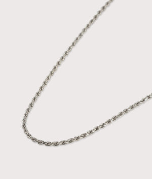 Silver Rope Necklace by Serge Denimes. EQVVS Flat Shot.