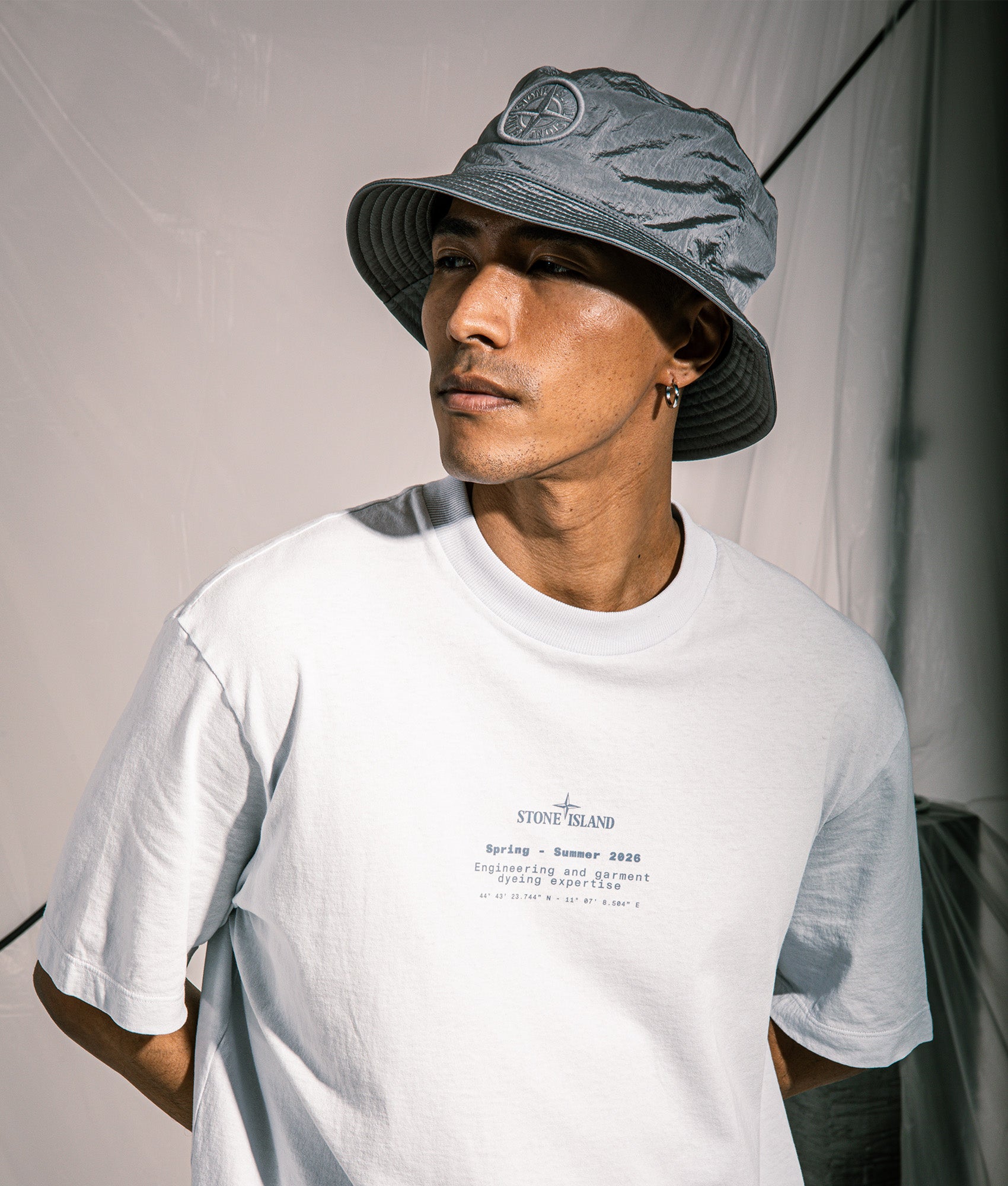 Nylon Metal Bucket Hat