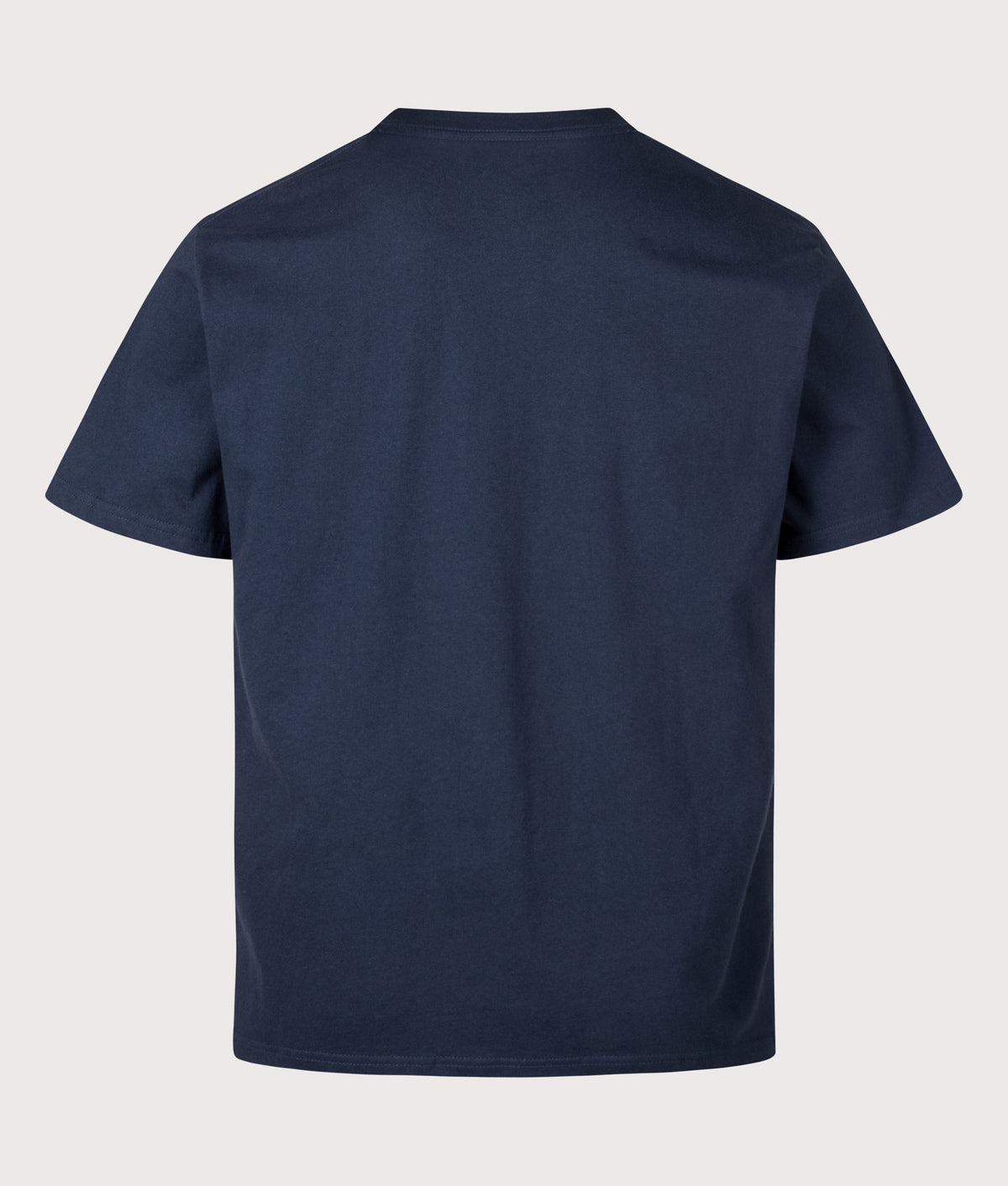 thisisneverthat Regular Fit Basic Pocket T-Shirt in Navy at EQVVS Menswear. Back shot.