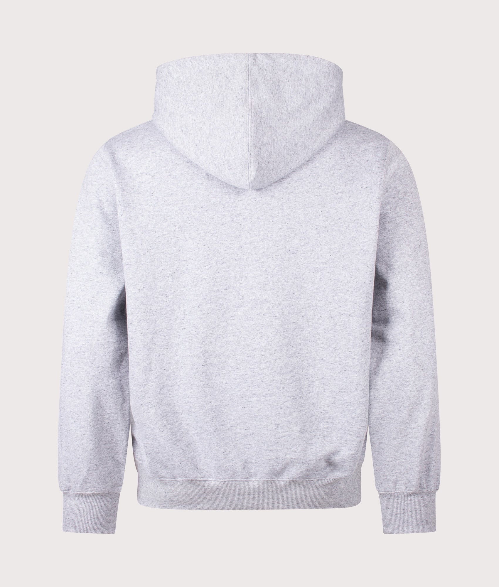 T-Logo LT Hoodie in Grey by thisisneverthat. Shot by EQVVS. Back shot.