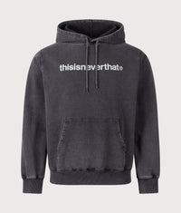 T-Logo LT Hoodie: Washed Black 