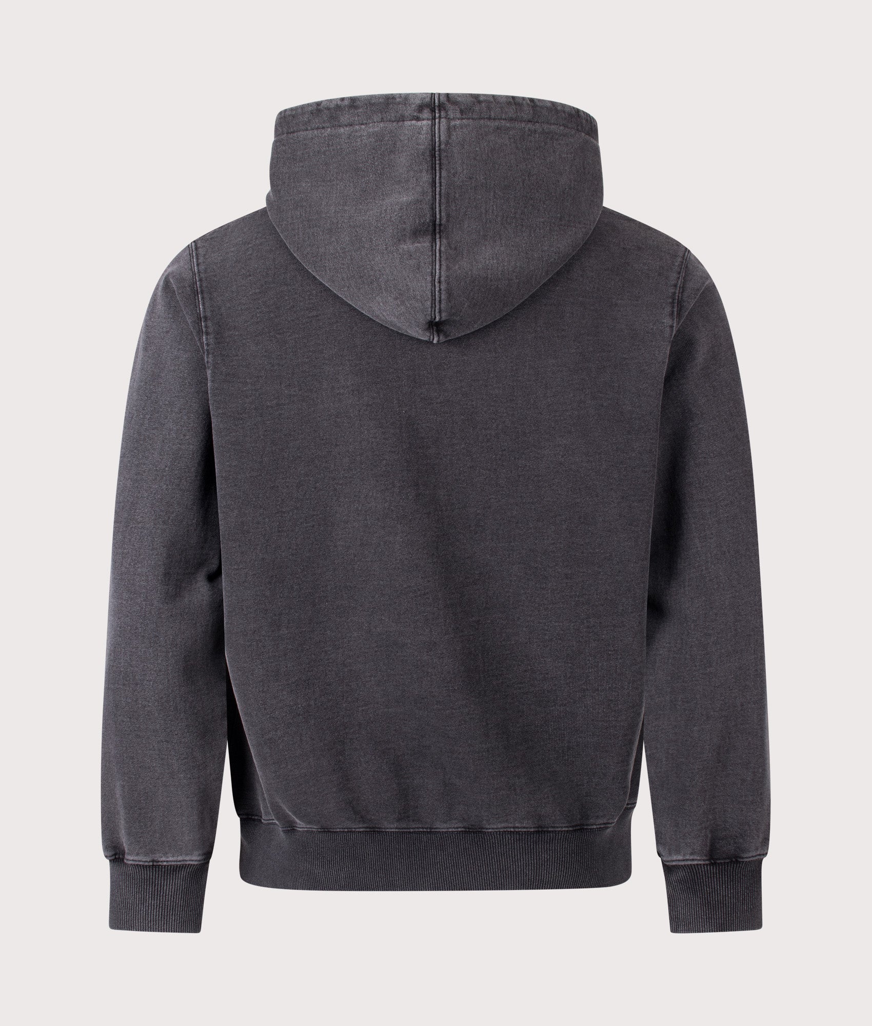 T-Logo LT Hoodie in Washed Black by thisisneverthat. Shot by EQVVS. Back shot.