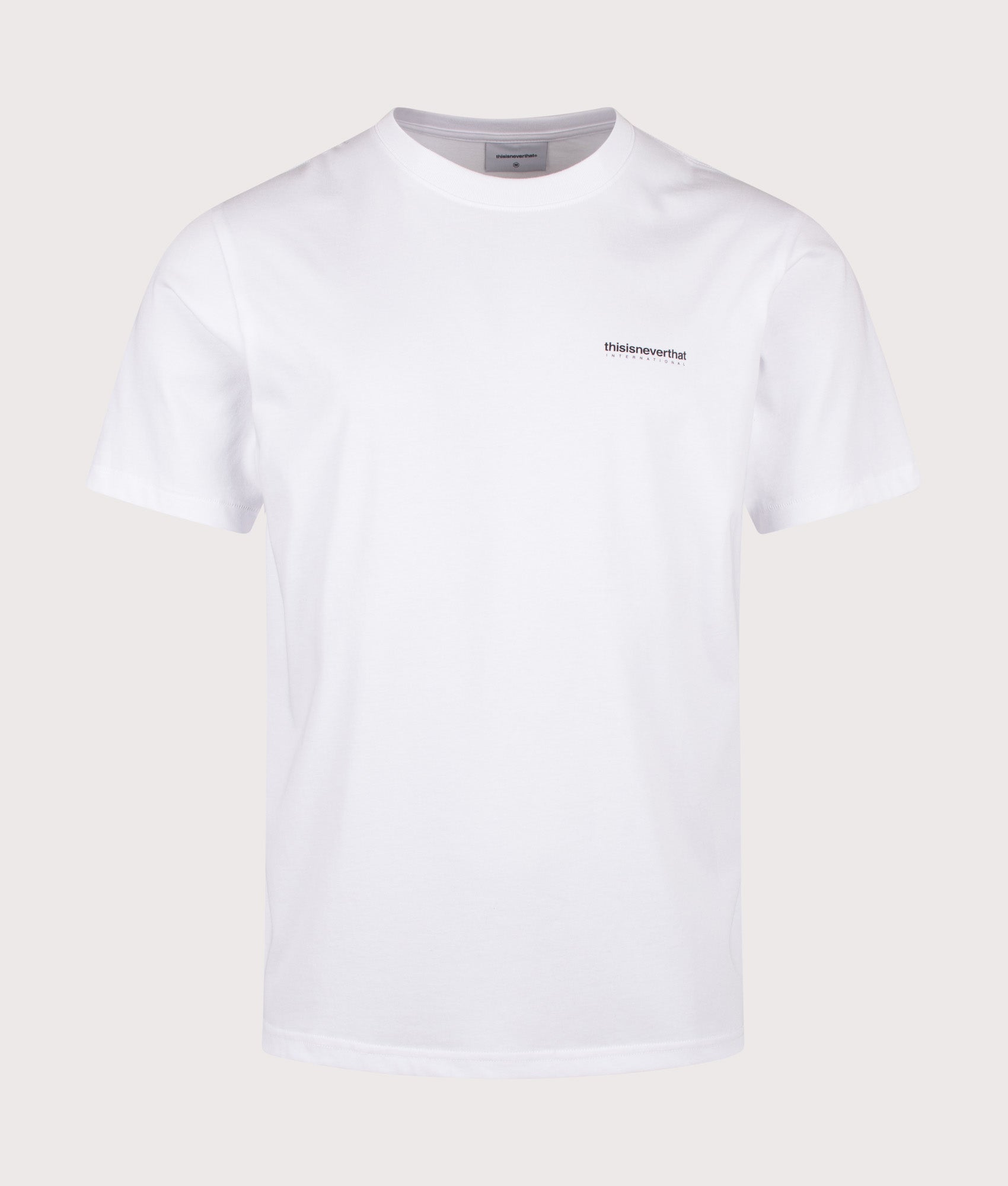 INTL. Logo T-Shirt in White | thisisneverthat | EQVVS
