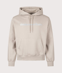 Regular Fit T-Logo Hoodie: Deep Beige 