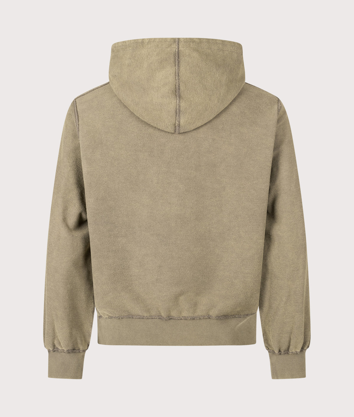 thisisneverthat Regular Fit T-Logo Hoodie in Dark Mocha at EQVVS Menswear. Back shot.