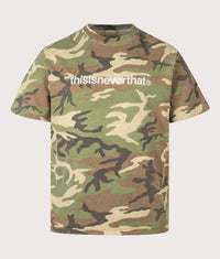 Regular Fit T-Logo T-Shirt: Camo 