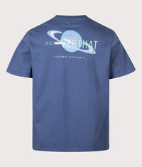 Regular Fit Saturn T-Shirt: Deep Water 