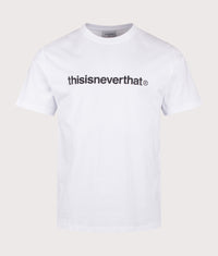 T-Logo T-Shirt: White 