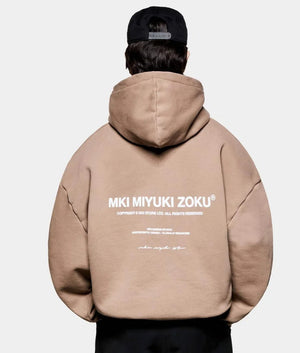 Design Studio Hoodie. Shot by EQVVS. Back print shot.