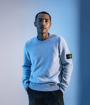 Lambswool Crew Neck Jumper. Shot by EQVVS. Campaign shot.