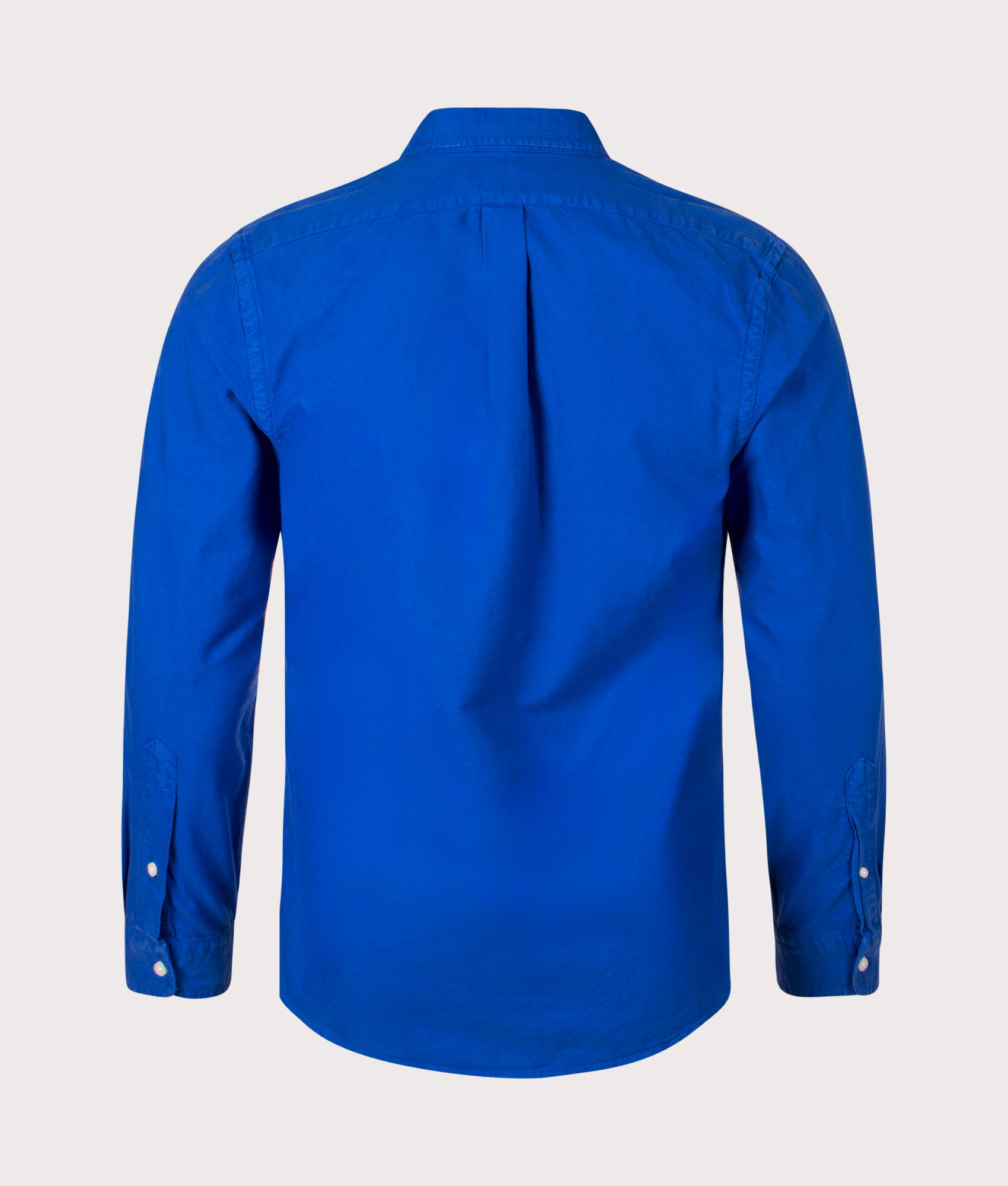 Slim Fit Garment-Dyed Oxford Shirt New Sapphire | Polo Ralph Laure