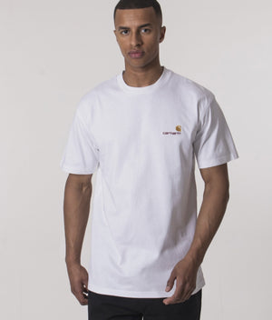 Relaxed-Fit-American-Script-T-Shirt-White-Carhartt-WIP-EQVVS-Model-Video