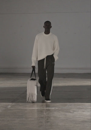 MKI Miyuki Zoku Olive Wide Fit Track Pants.  Video