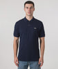 Classic Fit L1212 Croc Logo Polo Shirt in Navy. | Lacoste | Shot at EQVVS | Model Video