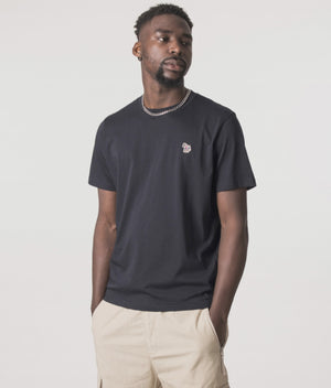 Zebra-Logo-T-Shirt-Very-Dark-Navy-PS-Paul-Smith-EQVVS-Model-Video