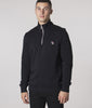 Quarter-Zip-Zebra-Logo-Sweatshirt-Black-PS-Paul-Smith-EQVVS-Model-Video