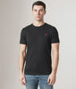 Polo Ralph Lauren Custom Slim Fit T-Shirt in RL Black at EQVVS Menswear. Model video.
