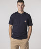 Pocket T-Shirt in Dark Navy by Carhartt WIP. EQVVS Model Video.