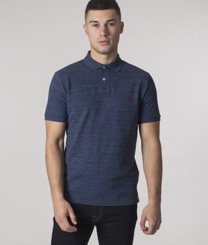 Custom-Slim-Fit-Mesh-Polo-Shirt-Classic-Royal-Heather-Polo-Ralph-Lauren-EQVVS-Model-Video