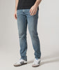 BOSS Slim Fit Delaware Jeans in Medium Blue | EQVVS | Model video