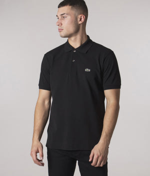 Relaxed-Fit-Croc-Logo-L1212-Polo-Shirt-Black-Lacoste-EQVVS-Model-Video