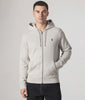 Polo Ralph Lauren Zip Through Hoodie in LT Sport Heather at EQVVS Menswear. Model video.