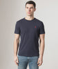 Polo Ralph Lauren Custom Slim Fit T-Shirt in ink at EQVVS Menswear. Model video.