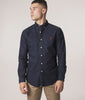 Slim-Fit-Oxford-Shirt-RL-Navy-Polo-Ralph-Lauren-EQVVS-Model-Video