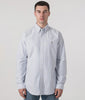 Custom-Fit-Oxford-Shirt-Blue/White-Stripe-Polo-Ralph-Lauren-EQVVS-model-video
