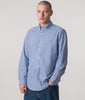Custom-Fit-Oxford-Shirt-Blue/White-Gingham-Polo-Ralph-Lauren-EQVVS-Model-Video