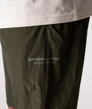 Liquid-Nylon-Shorts-Khaki-Marshall -Artist-EQVVS