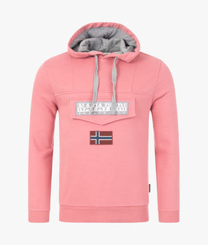Burgee-Hoodie-Pink-Lulu-Napapijri-EQVVS