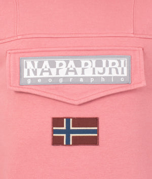 Burgee-Hoodie-Pink-Lulu-Napapijri-EQVVS